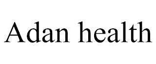 ADAN HEALTH