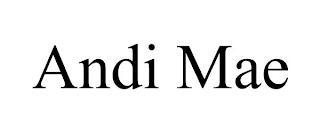 ANDI MAE