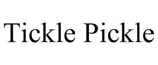 TICKLE PICKLE