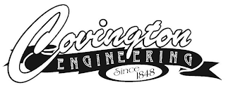 COVINGTON ENGINEERING SINCE 1848