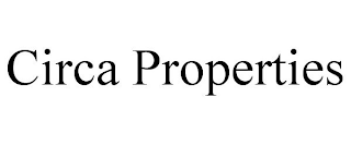 CIRCA PROPERTIES