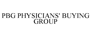 PBG PHYSICIANS' BUYING GROUP