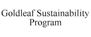 GOLDLEAF SUSTAINABILITY PROGRAM