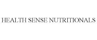 HEALTH SENSE NUTRITIONALS