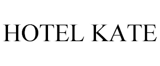 HOTEL KATE