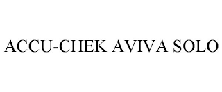 ACCU-CHEK AVIVA SOLO