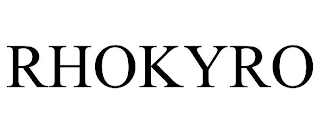 RHOKYRO