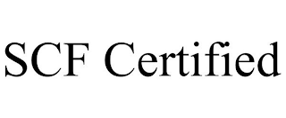 SCF CERTIFIED