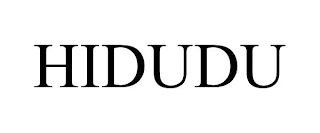 HIDUDU