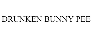 DRUNKEN BUNNY PEE