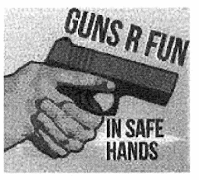GUNS R FUN IN SAFE HANDS