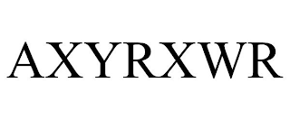 AXYRXWR