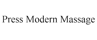 PRESS MODERN MASSAGE