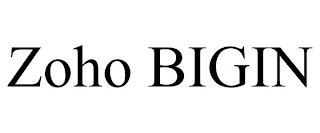 ZOHO BIGIN