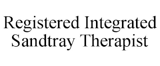 REGISTERED INTEGRATED SANDTRAY THERAPIST