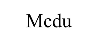 MCDU