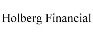 HOLBERG FINANCIAL