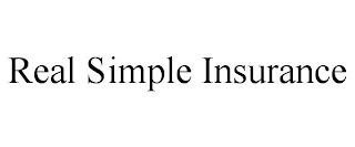 REAL SIMPLE INSURANCE