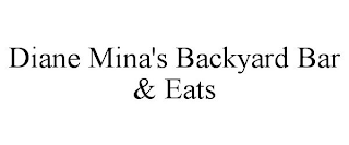 DIANE MINA'S BACKYARD BAR & EATS