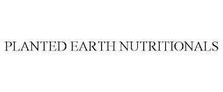 PLANTED EARTH NUTRITIONALS