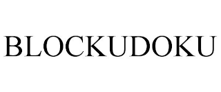 BLOCKUDOKU