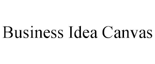 BUSINESS IDEA CANVAS