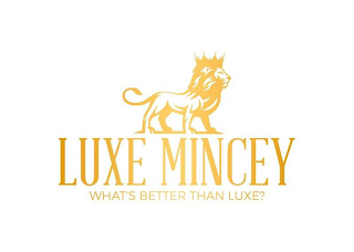 LUXE MINCEY WHAT'S BETTER THAN LUXE?