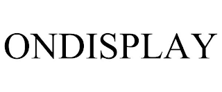 ONDISPLAY