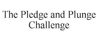 THE PLEDGE AND PLUNGE CHALLENGE