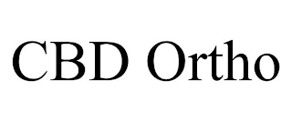 CBD ORTHO