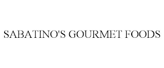 SABATINO'S GOURMET FOODS