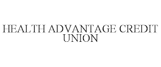 HEALTH ADVANTAGE CREDIT UNION