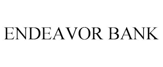 ENDEAVOR BANK