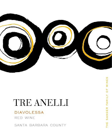 TRE ANELLI DIAVOLESSA RED WINE SANTA BARBARA COUNTY THE SANGER FAMILY OF WINES