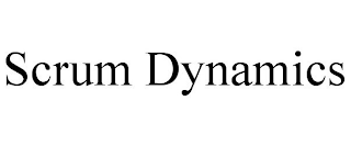 SCRUM DYNAMICS