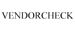 VENDORCHECK
