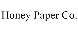 HONEY PAPER CO.