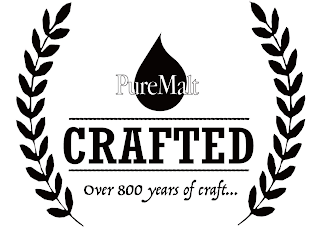 PUREMALT CRAFTED OVER 800 YEARS OF CRAFT...