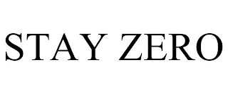 STAY ZERO