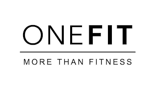 ONEFIT MORE THAN FITNESS