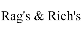 RAG'S & RICH'S