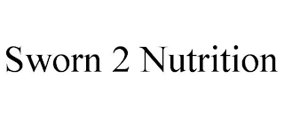 SWORN 2 NUTRITION