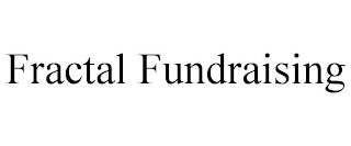 FRACTAL FUNDRAISING