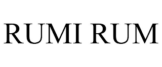 RUMI RUM