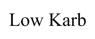 LOW KARB