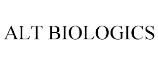 ALT BIOLOGICS