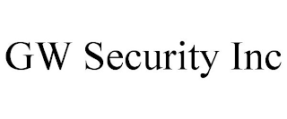 GW SECURITY INC