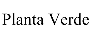 PLANTA VERDE