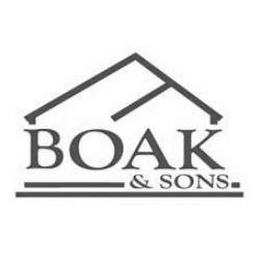 BOAK & SONS.