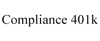 COMPLIANCE 401K